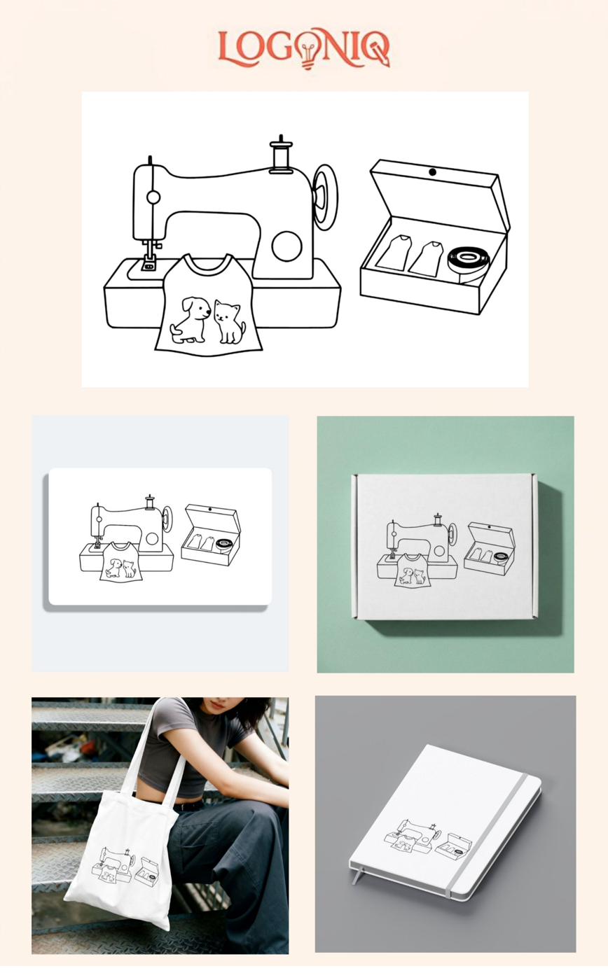 댕냥공방 DIY 한글 레터링 로고 이미지