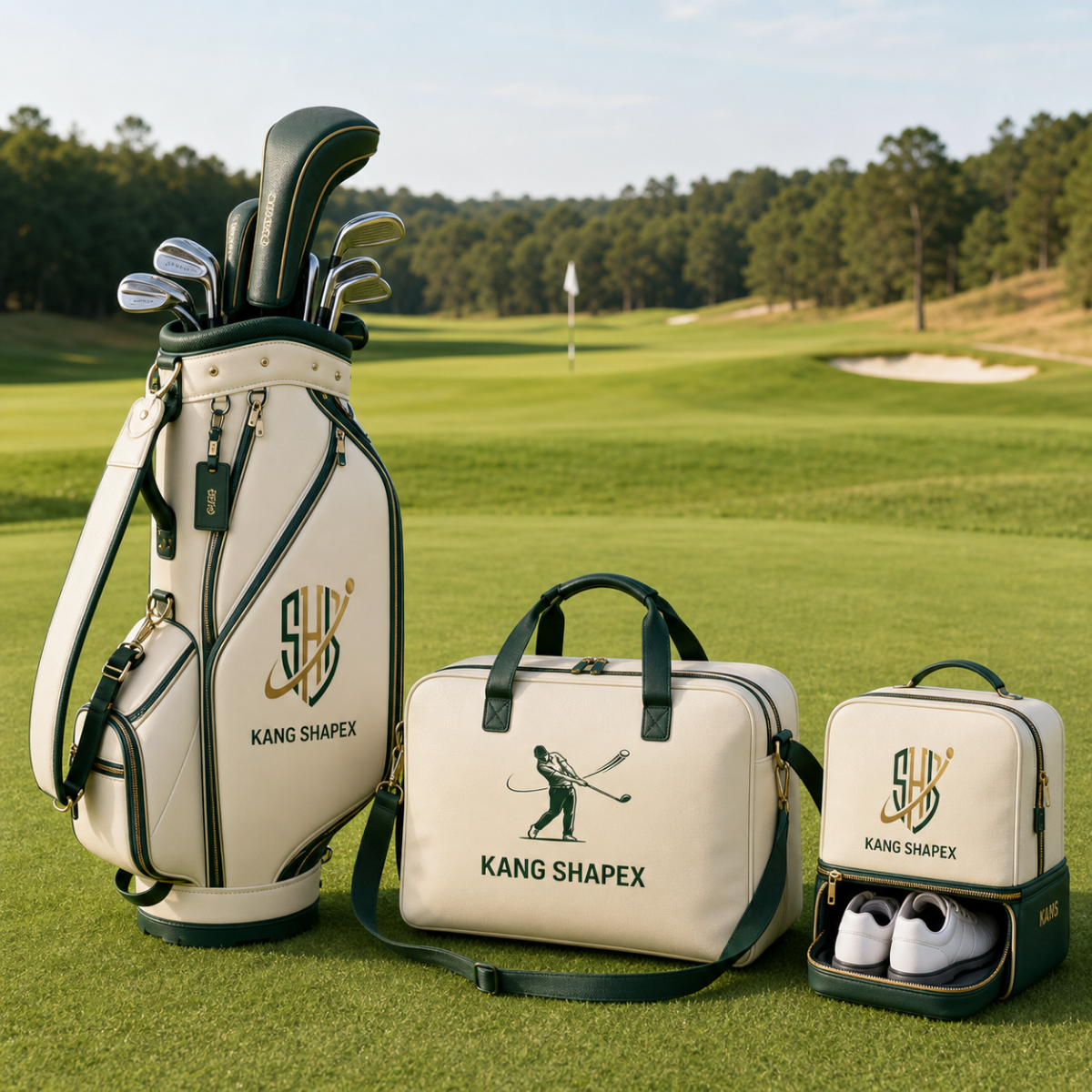 KANG SHAPEX GOLF ACADEMY 로고디자인 이미지
